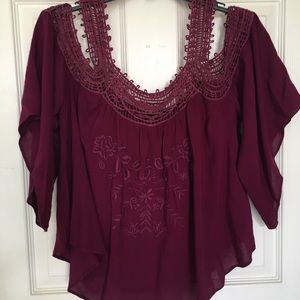 Cold Shoulder blouse